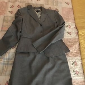 Tabard skirt suit